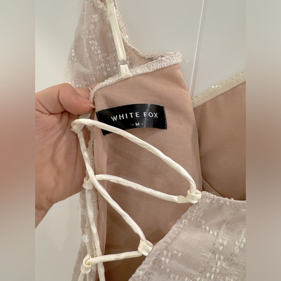 White Fox Boutique Tone it Down Mini Dress - Picture 5 of 5